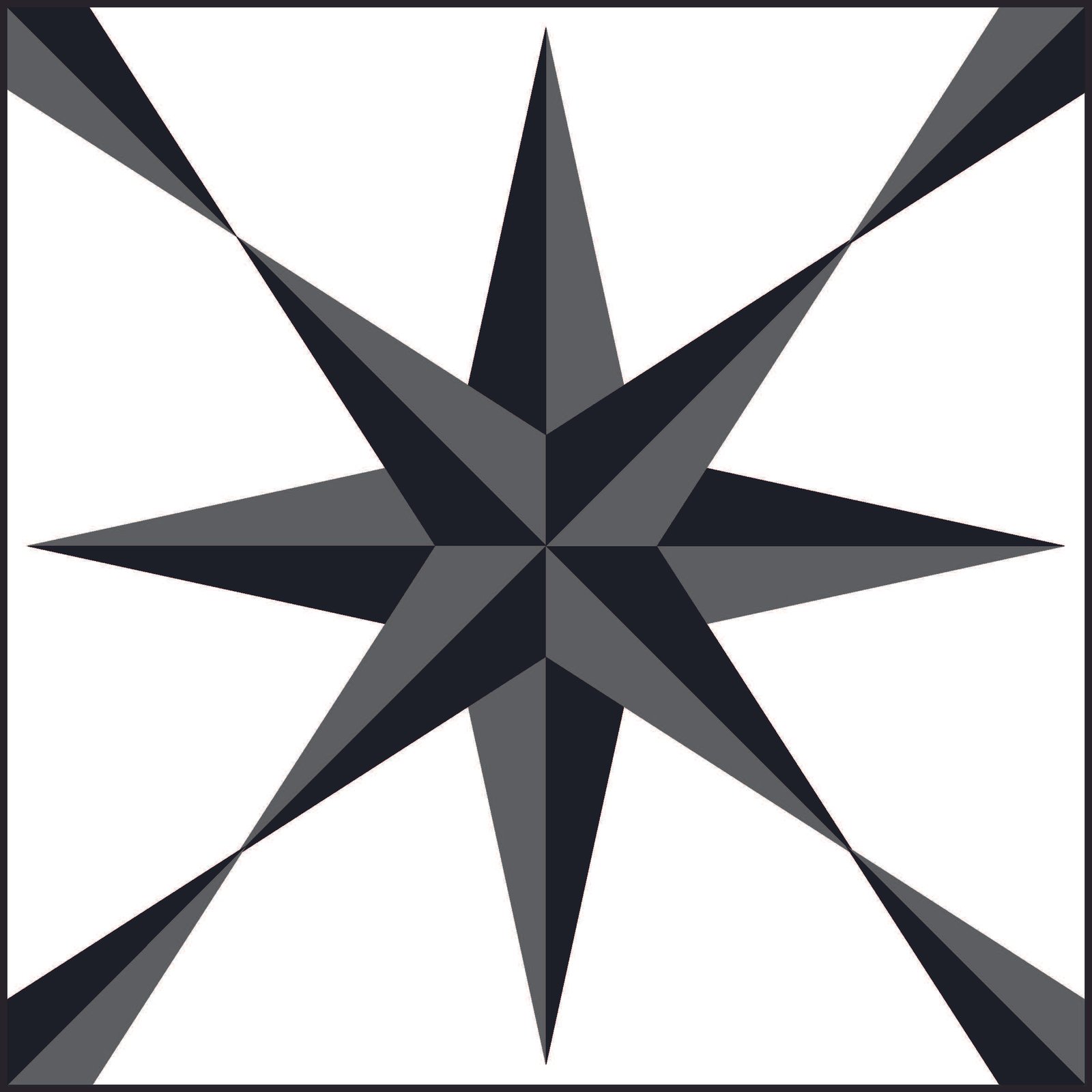 Large Compass Star