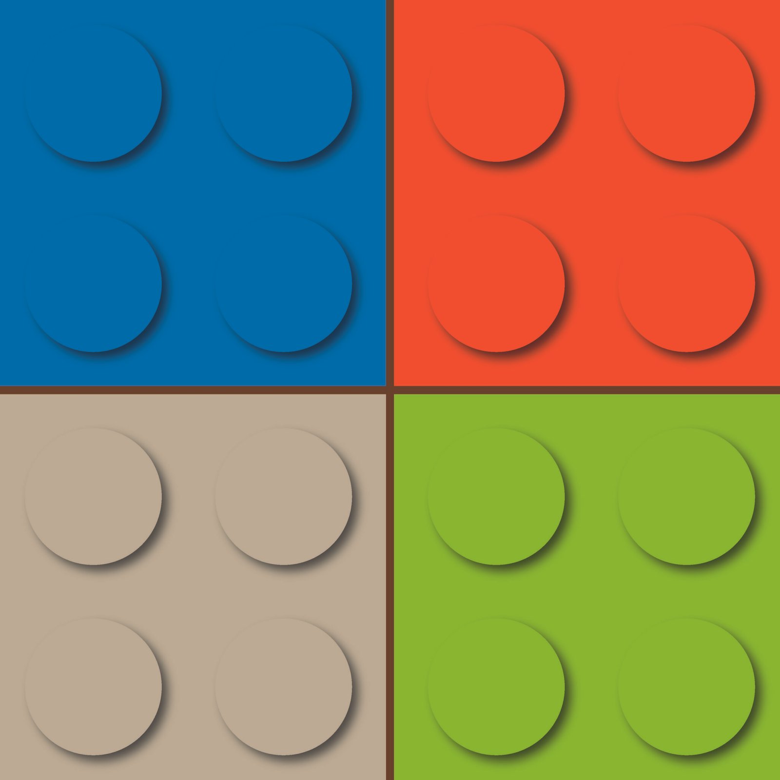 Kids Pastel Colour Blocks